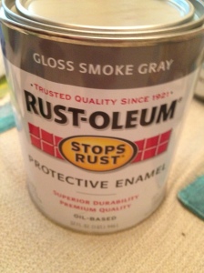 Rust-Oleum Gloss Smoke Gray